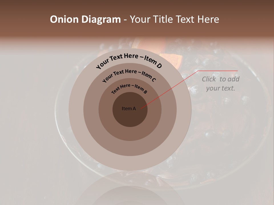 Sweet Wooden Dessert PowerPoint Template