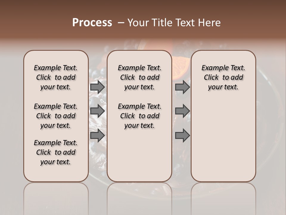 Sweet Wooden Dessert PowerPoint Template