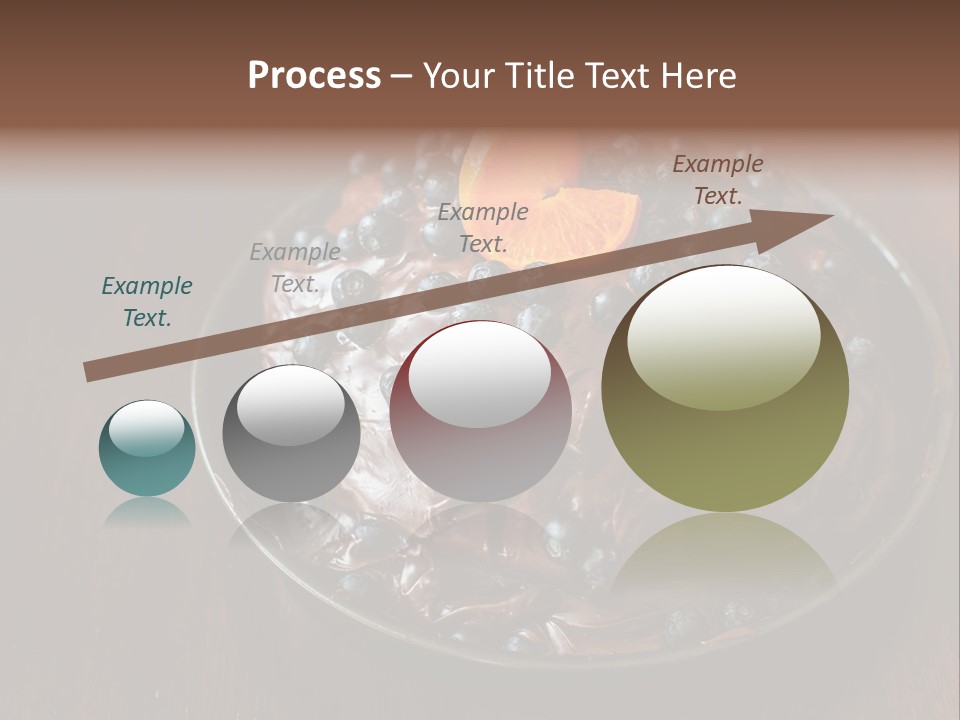 Sweet Wooden Dessert PowerPoint Template