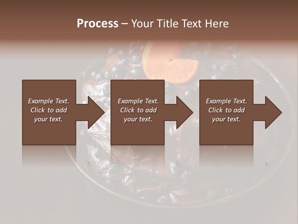 Sweet Wooden Dessert PowerPoint Template