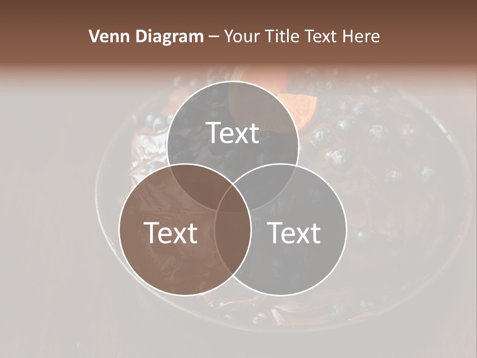 Sweet Wooden Dessert PowerPoint Template