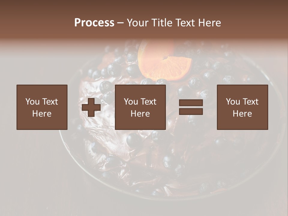 Sweet Wooden Dessert PowerPoint Template