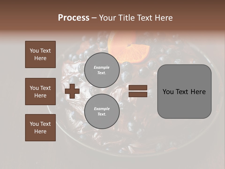 Sweet Wooden Dessert PowerPoint Template