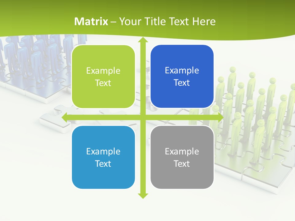 Threedimensional Shape Built Structure People PowerPoint Template