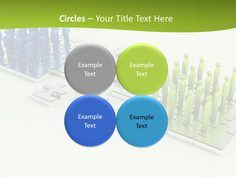 Threedimensional Shape Built Structure People PowerPoint Template