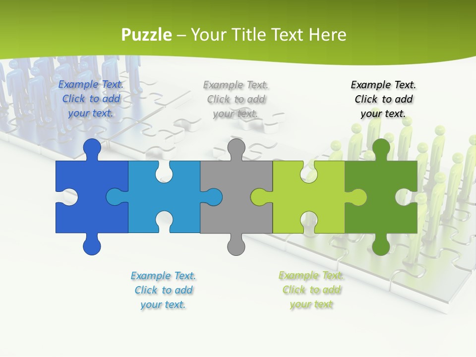 Threedimensional Shape Built Structure People PowerPoint Template