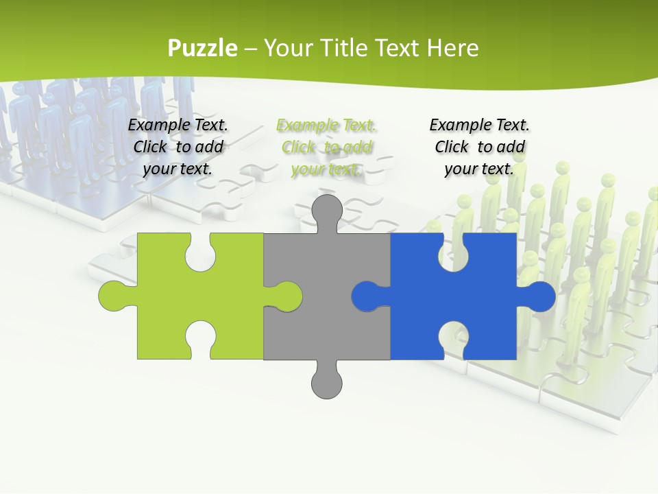 Threedimensional Shape Built Structure People PowerPoint Template