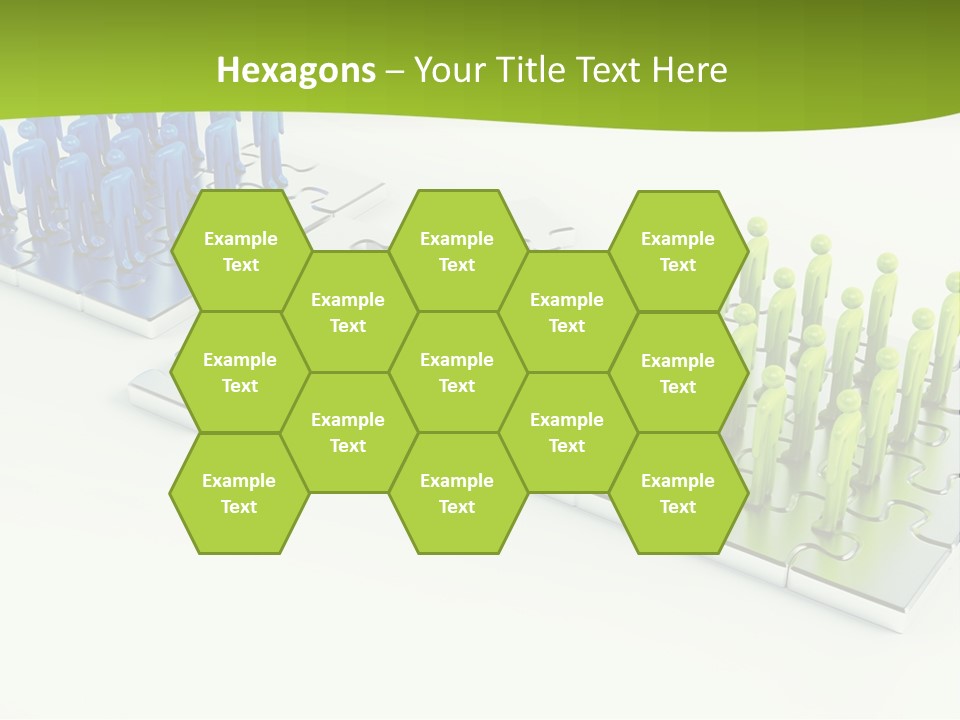 Threedimensional Shape Built Structure People PowerPoint Template