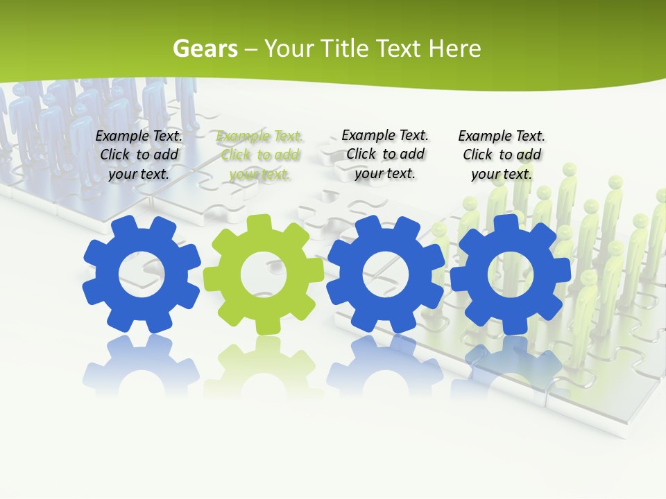 Threedimensional Shape Built Structure People PowerPoint Template