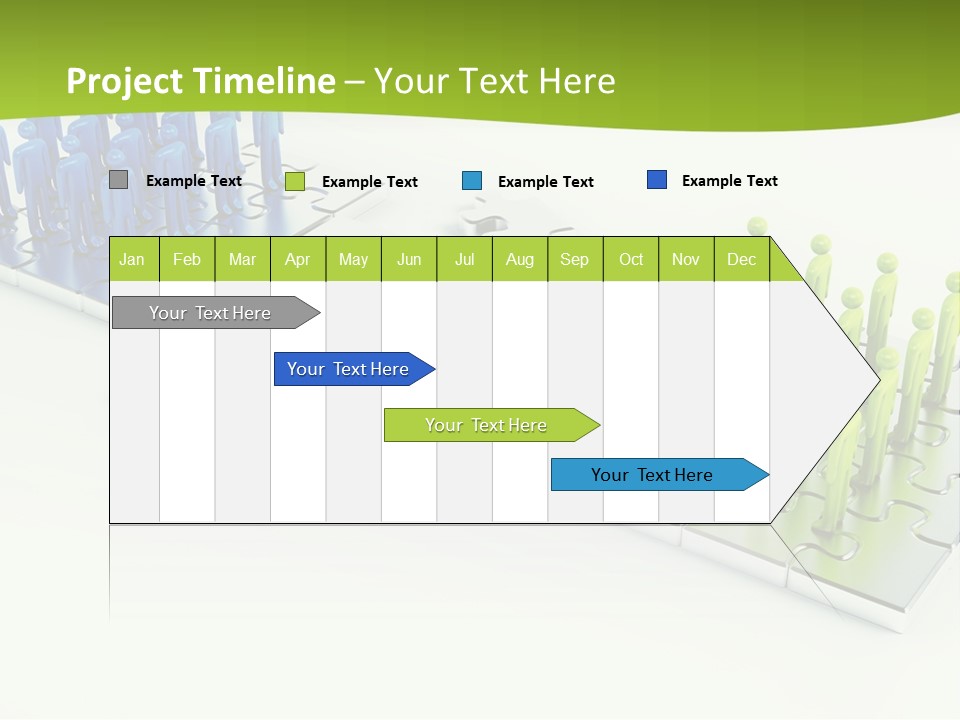 Threedimensional Shape Built Structure People PowerPoint Template