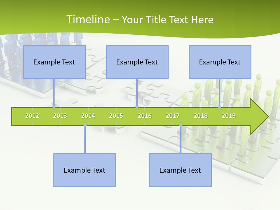 Threedimensional Shape Built Structure People PowerPoint Template