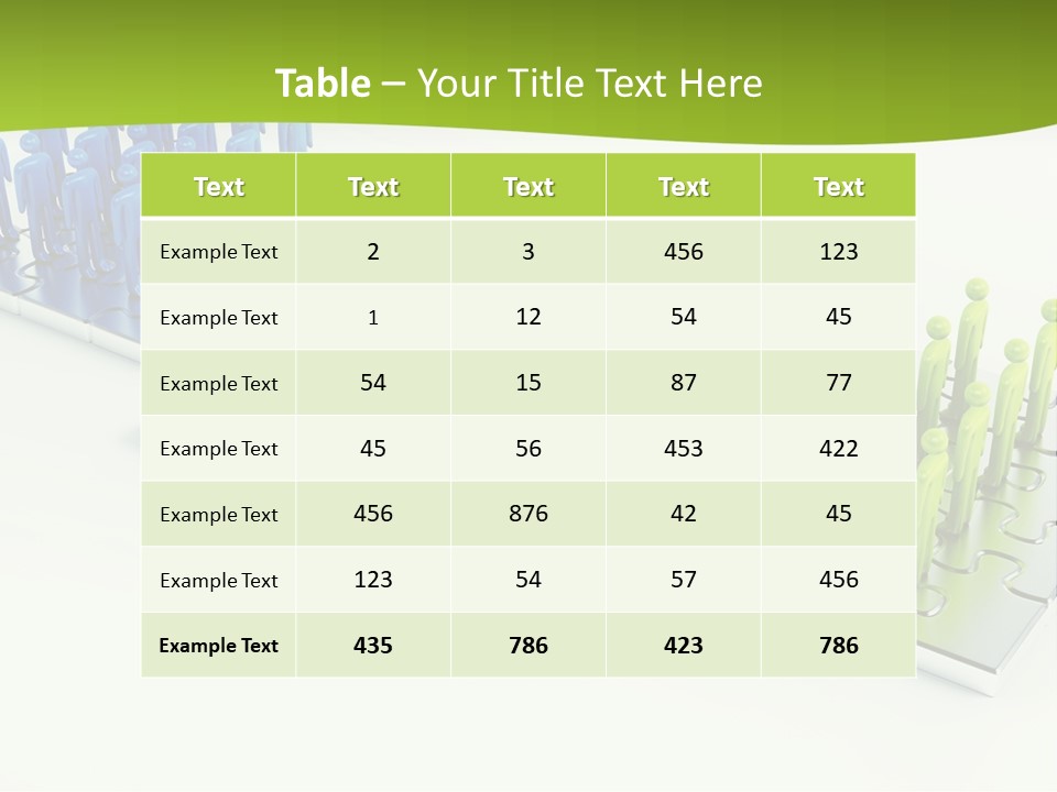 Threedimensional Shape Built Structure People PowerPoint Template