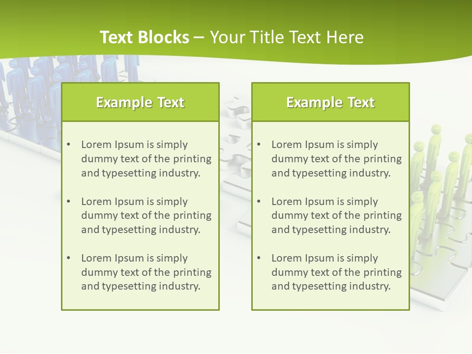 Threedimensional Shape Built Structure People PowerPoint Template