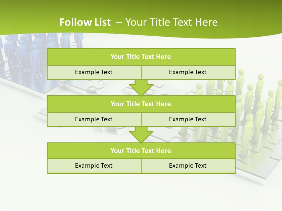 Threedimensional Shape Built Structure People PowerPoint Template