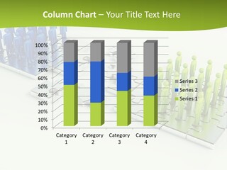 Threedimensional Shape Built Structure People PowerPoint Template