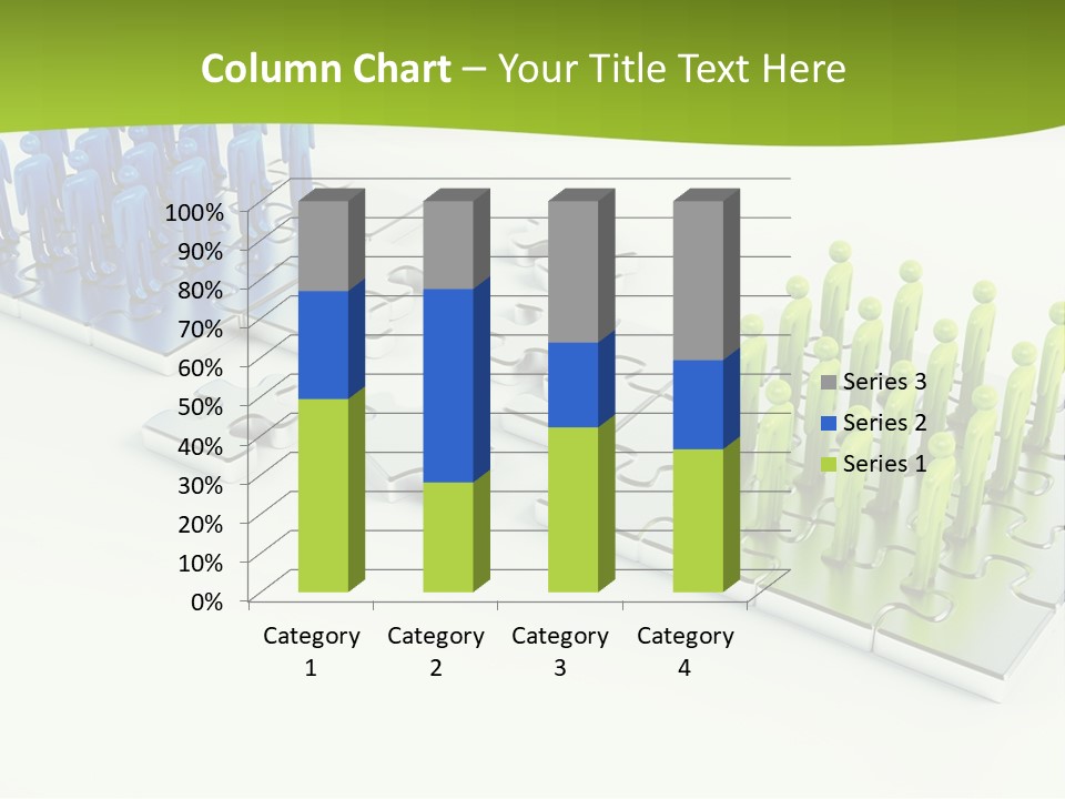 Threedimensional Shape Built Structure People PowerPoint Template