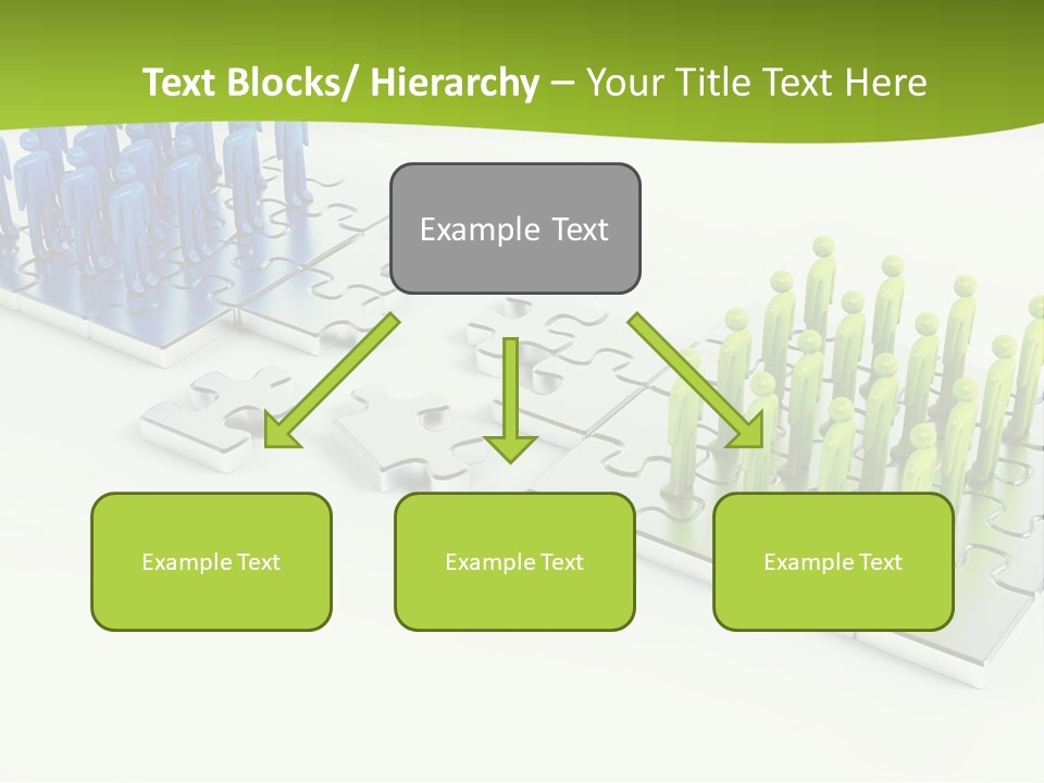 Threedimensional Shape Built Structure People PowerPoint Template