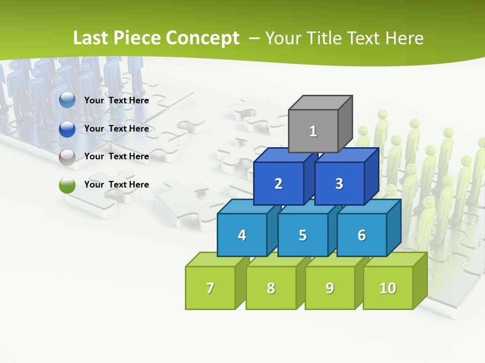 Threedimensional Shape Built Structure People PowerPoint Template