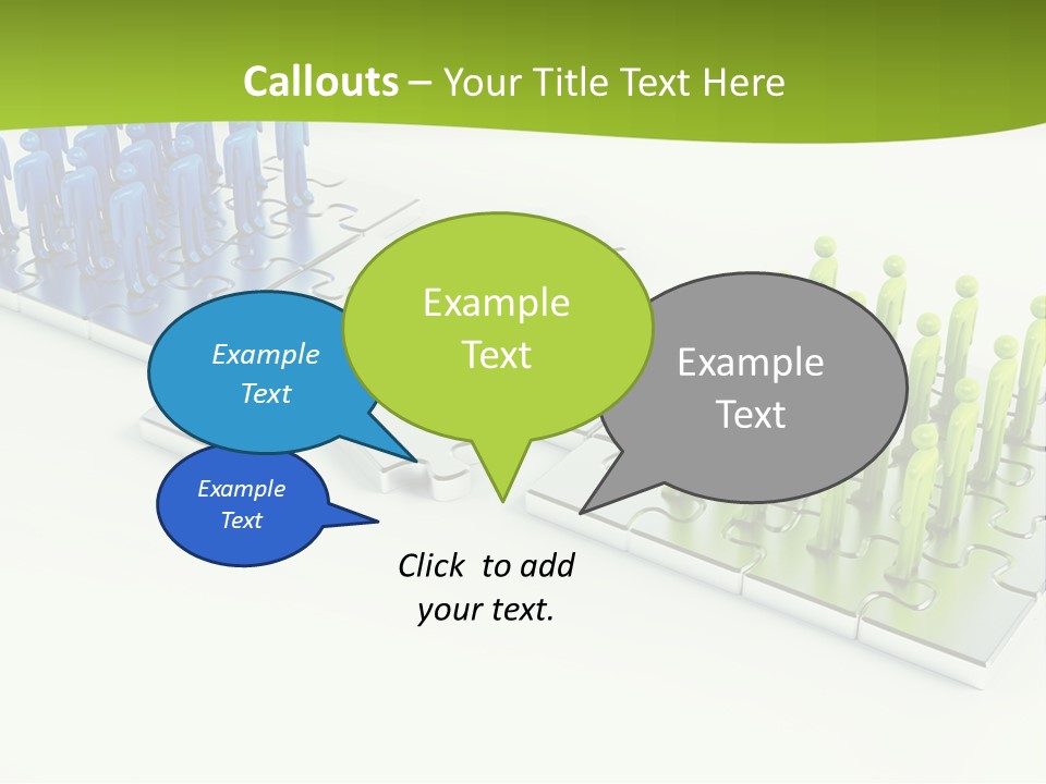 Threedimensional Shape Built Structure People PowerPoint Template