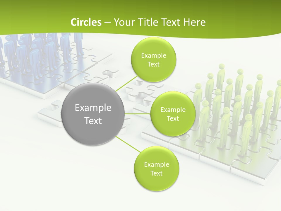 Threedimensional Shape Built Structure People PowerPoint Template