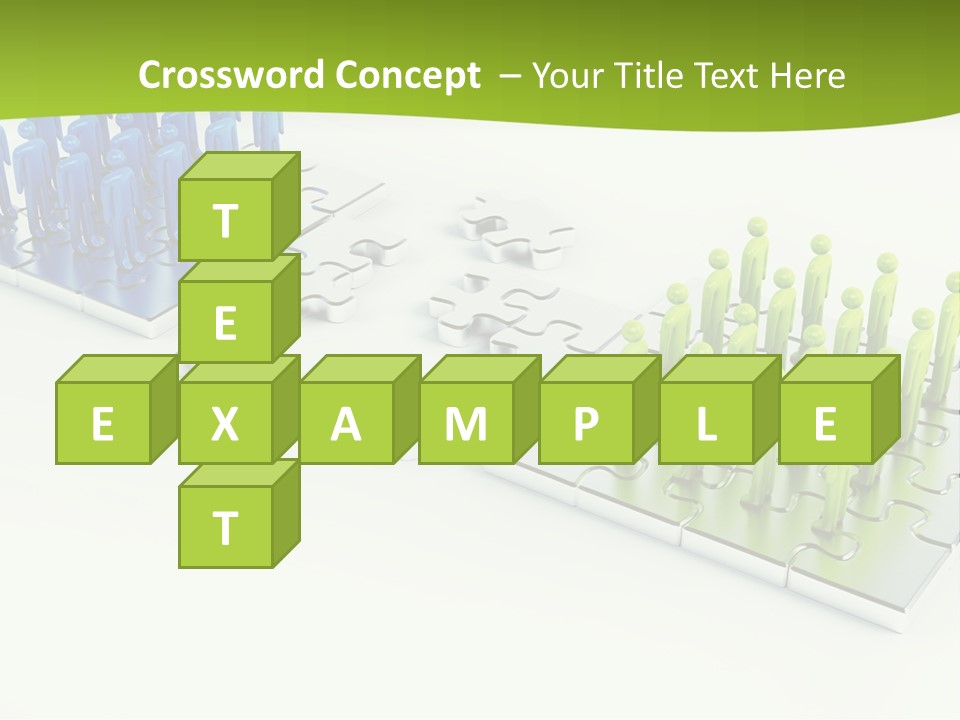 Threedimensional Shape Built Structure People PowerPoint Template