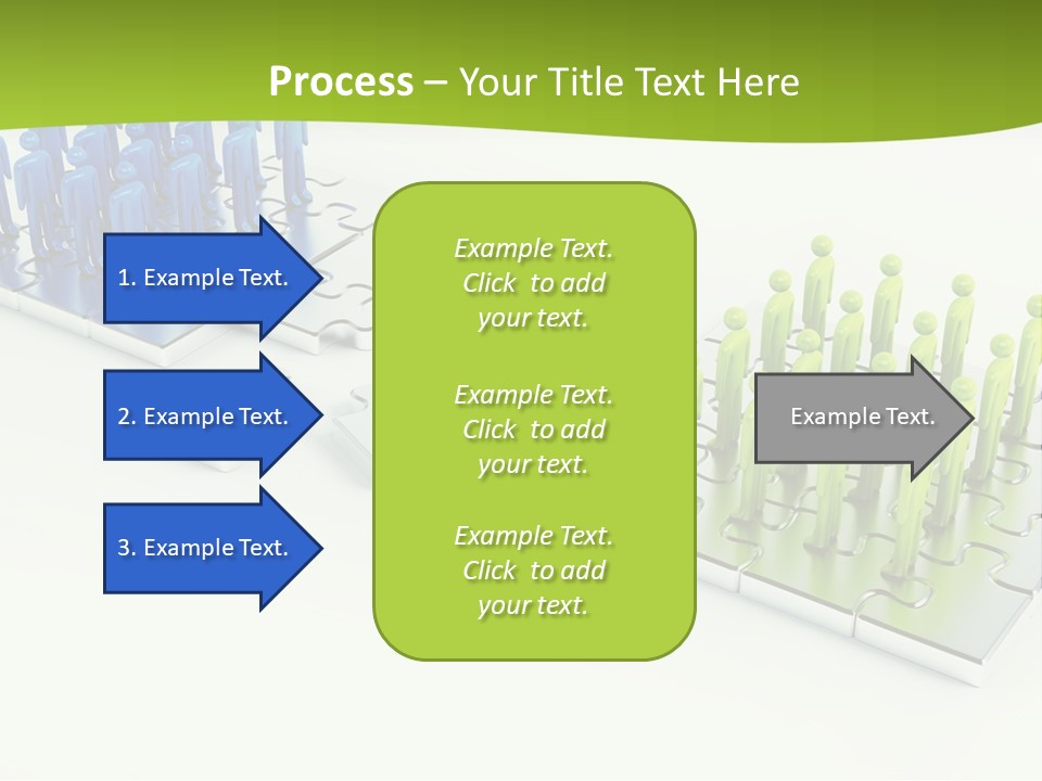 Threedimensional Shape Built Structure People PowerPoint Template