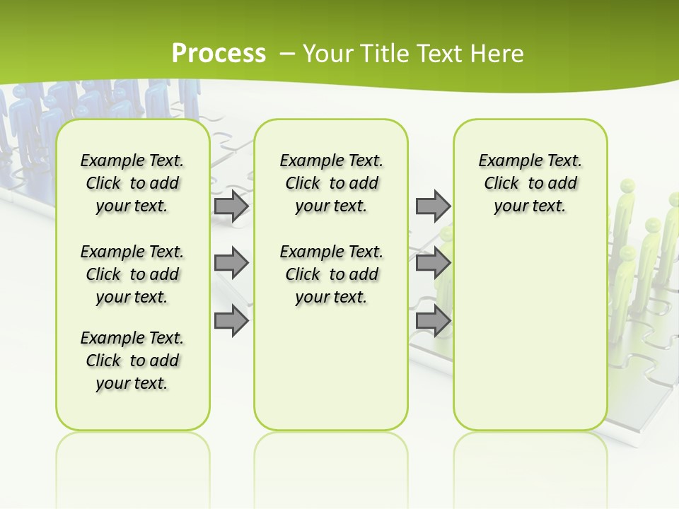 Threedimensional Shape Built Structure People PowerPoint Template