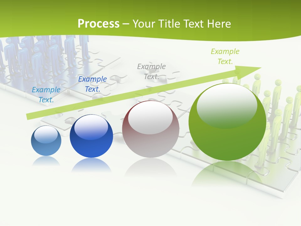 Threedimensional Shape Built Structure People PowerPoint Template