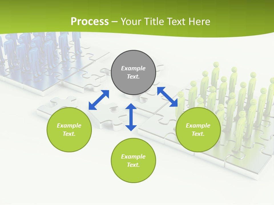 Threedimensional Shape Built Structure People PowerPoint Template