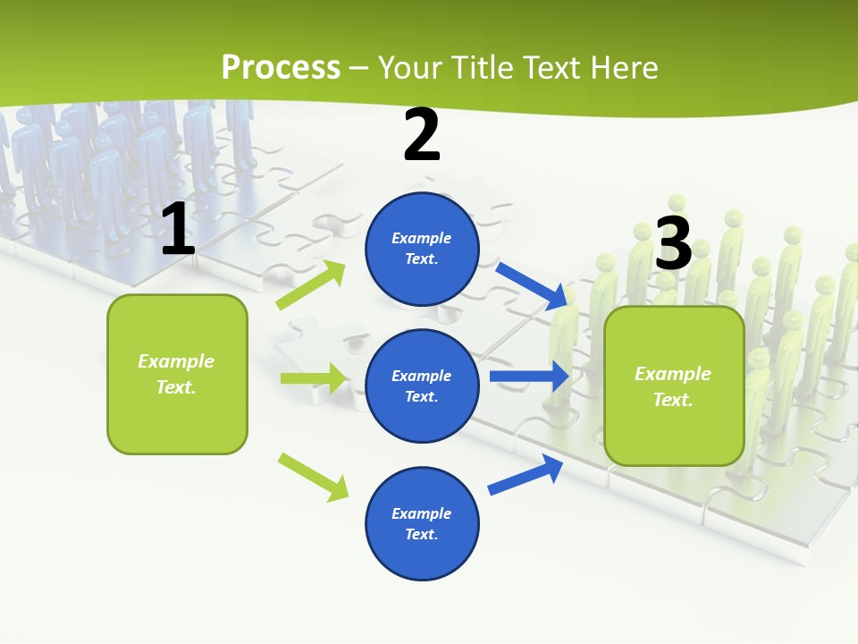 Threedimensional Shape Built Structure People PowerPoint Template