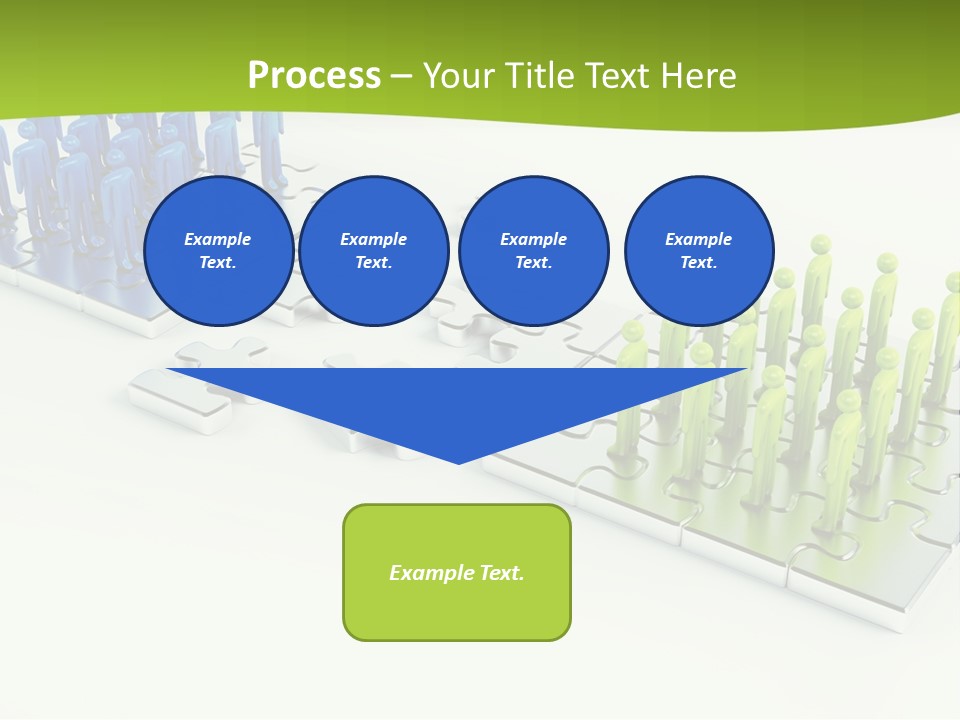 Threedimensional Shape Built Structure People PowerPoint Template