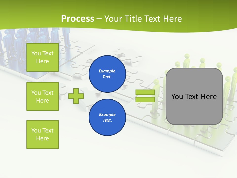 Threedimensional Shape Built Structure People PowerPoint Template