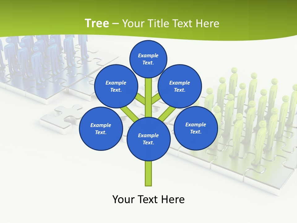 Threedimensional Shape Built Structure People PowerPoint Template