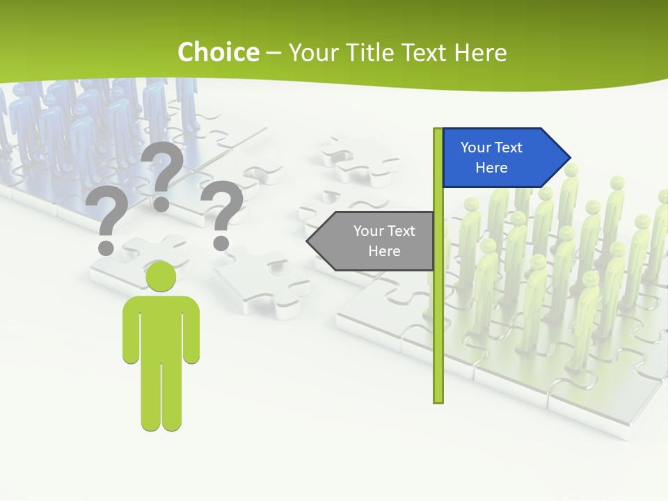 Threedimensional Shape Built Structure People PowerPoint Template