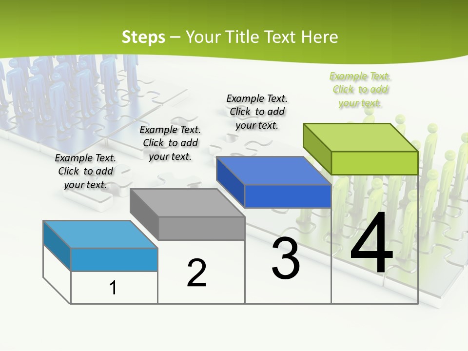 Threedimensional Shape Built Structure People PowerPoint Template