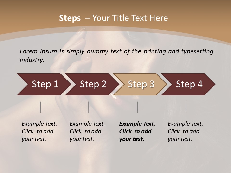 Styling Cosmetic Salon PowerPoint Template