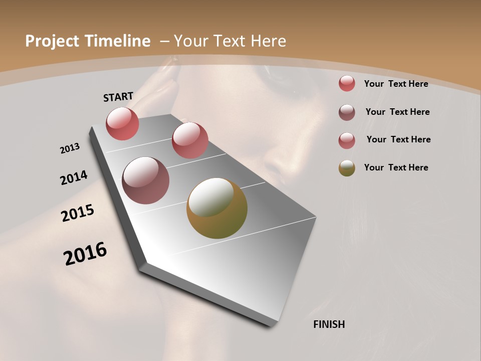 Styling Cosmetic Salon PowerPoint Template