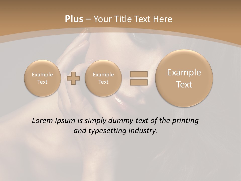 Styling Cosmetic Salon PowerPoint Template