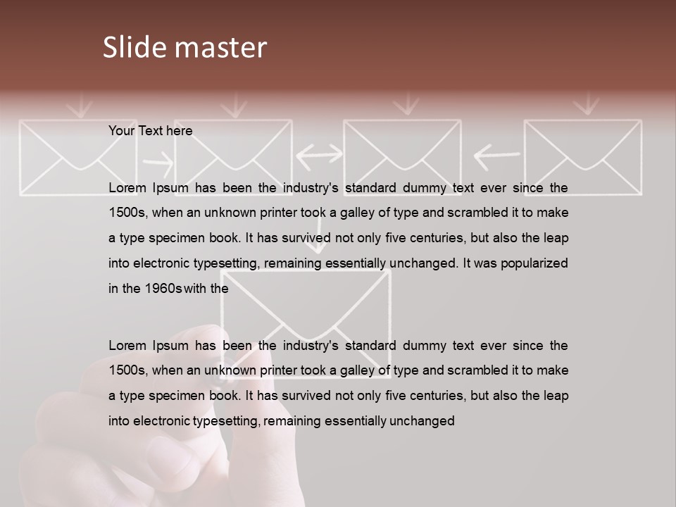 Spam Concept Isolated PowerPoint Template