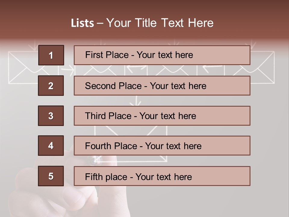 Spam Concept Isolated PowerPoint Template
