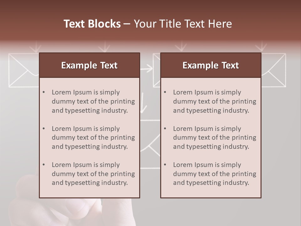 Spam Concept Isolated PowerPoint Template