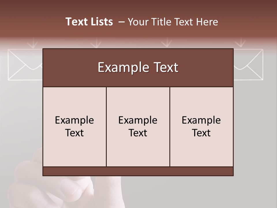 Spam Concept Isolated PowerPoint Template