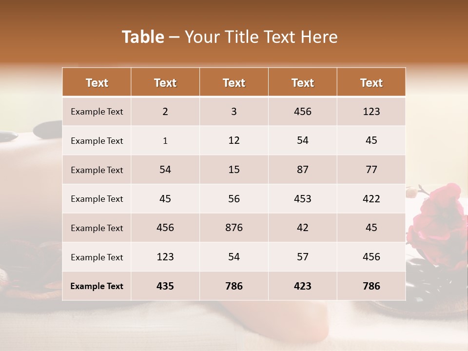 Purity Outdoor Tropical PowerPoint Template