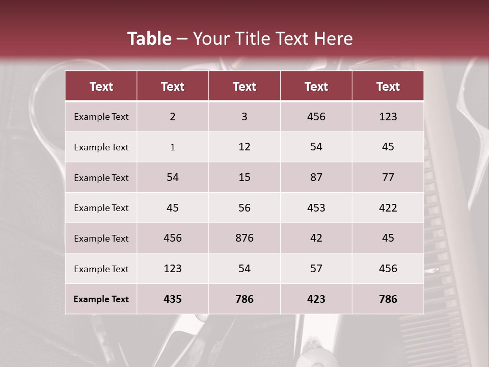Fashion Professional Beauty PowerPoint Template