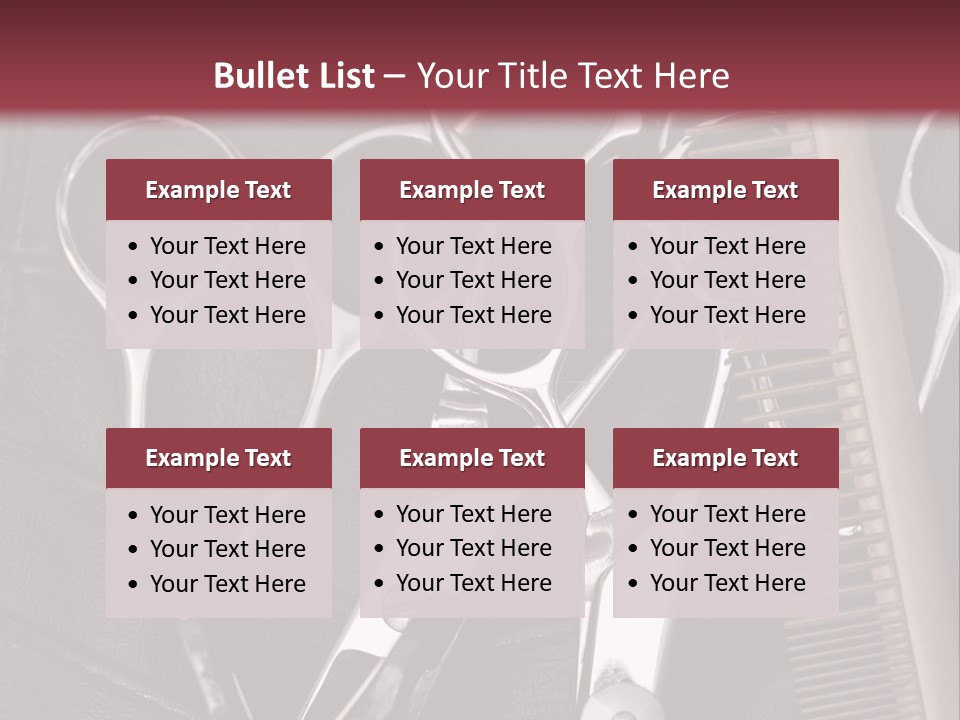 Fashion Professional Beauty PowerPoint Template