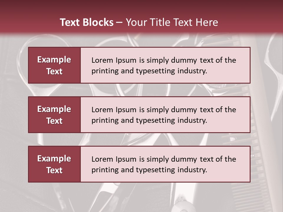 Fashion Professional Beauty PowerPoint Template