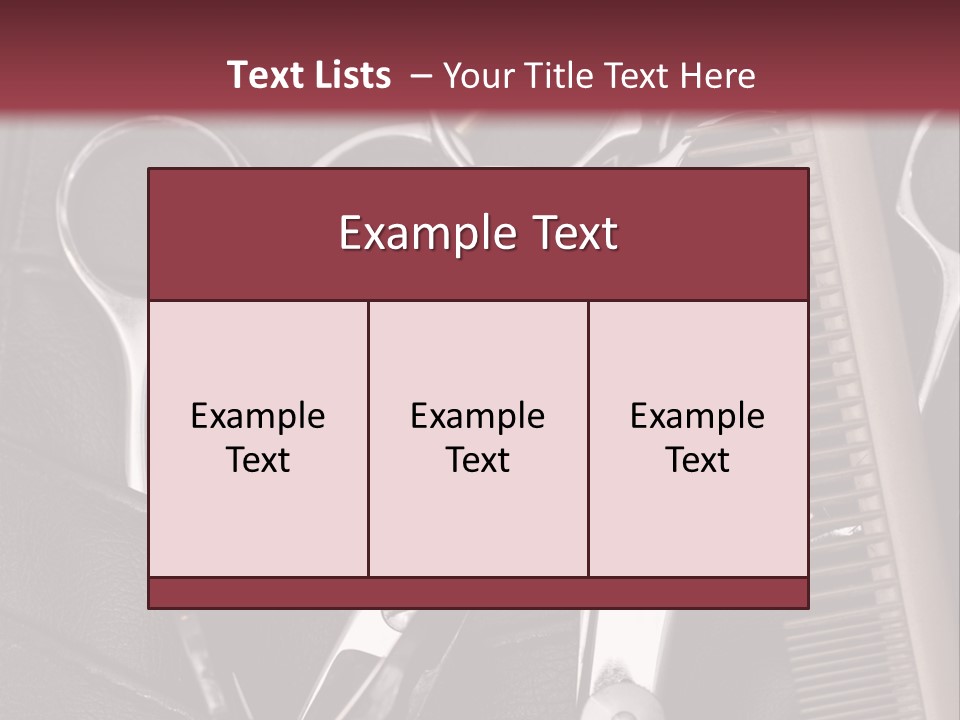 Fashion Professional Beauty PowerPoint Template