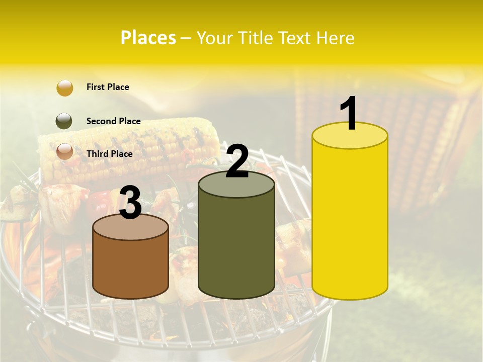 Beef Garden Cooking PowerPoint Template