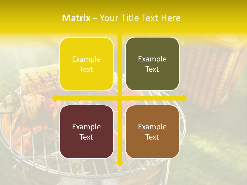 Beef Garden Cooking PowerPoint Template