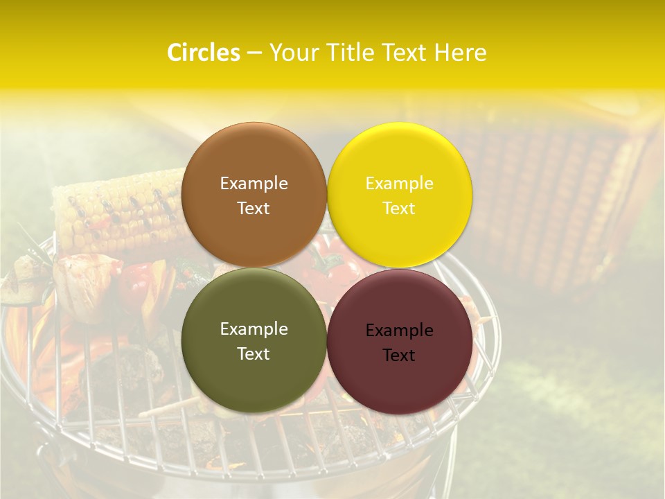 Beef Garden Cooking PowerPoint Template